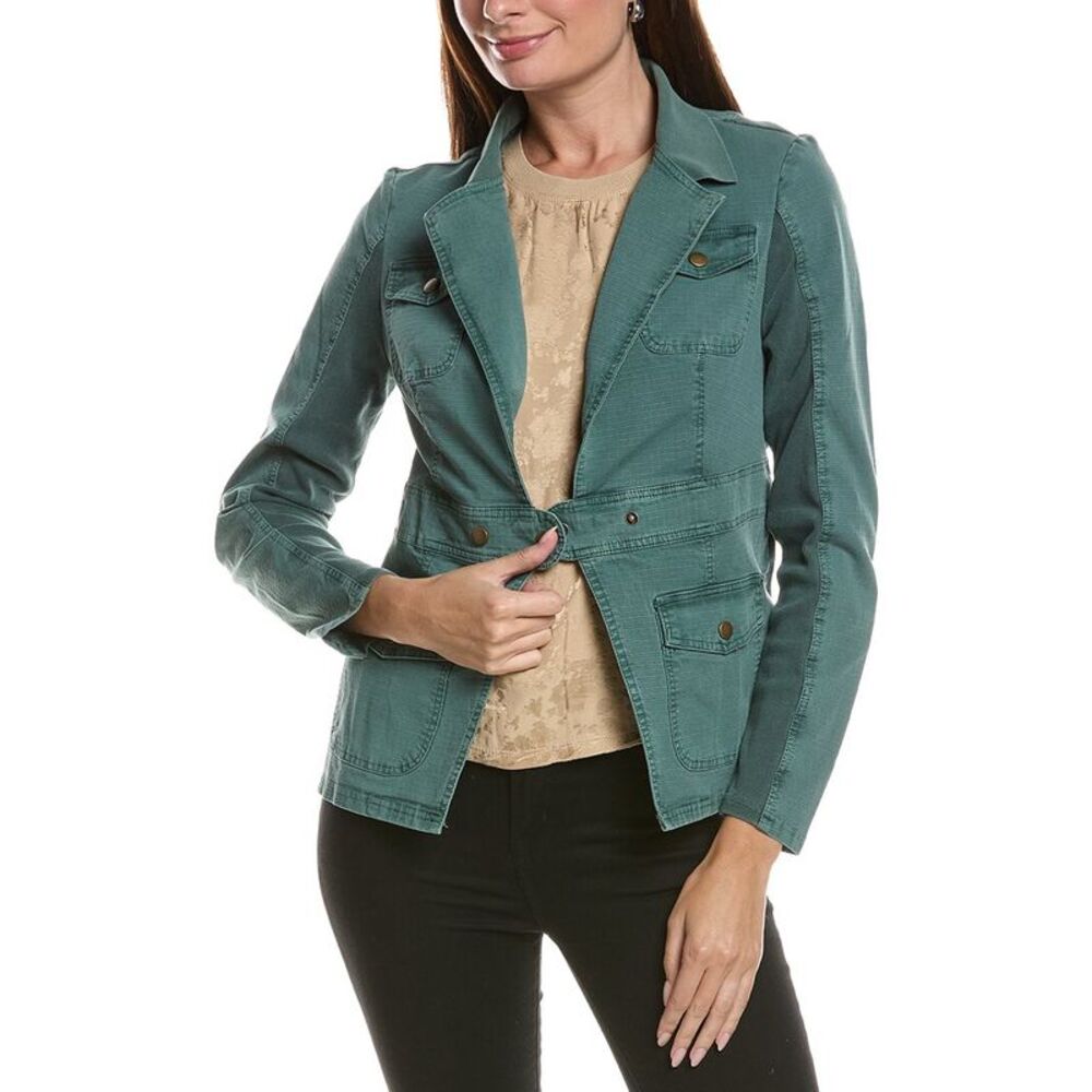 Xcvi Womens  Lochlyn Jacket, Blue